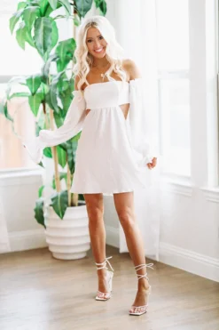 Hazel & Olive All Day Dress - White NEW ARRIVALS