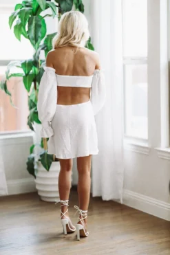 Hazel & Olive All Day Dress - White NEW ARRIVALS