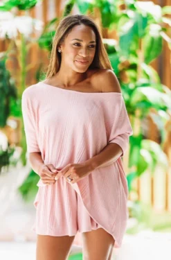 Hazel & Olive Back To Basics Top - Pink NEW ARRIVALS