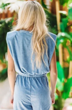 Hazel & Olive Bask In Blue Crop Top - Blue 7 Hazel & Olive Bask In Blue Crop Top - Blue