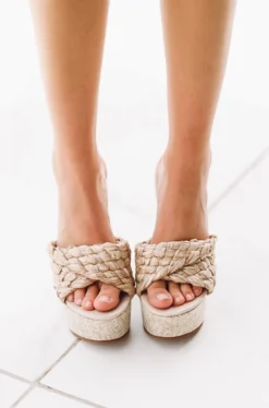 Hazel & Olive NEW ARRIVALS Beachy Day Wedges
