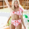 Hazel & Olive Bound For St. Barths Two Piece Floral Bikini NEW ARRIVALS