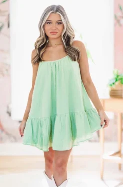 Hazel & Olive Cool Rider Dress - Green