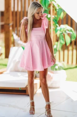 Hazel & Olive Hello There Dress - Pink NEW ARRIVALS