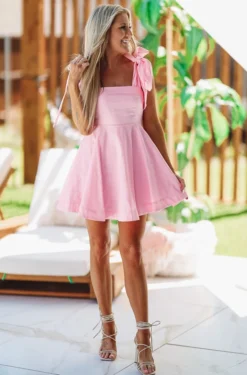 Hazel & Olive Hello There Dress - Pink NEW ARRIVALS