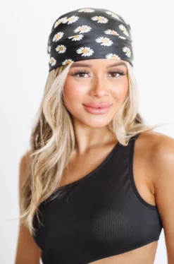 Hazel & Olive Live Your Life Scarf - Black (FINAL SALE) NEW ARRIVALS