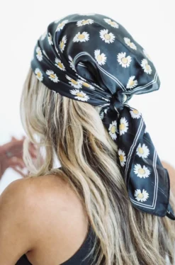 Hazel & Olive Live Your Life Scarf - Black (FINAL SALE) NEW ARRIVALS