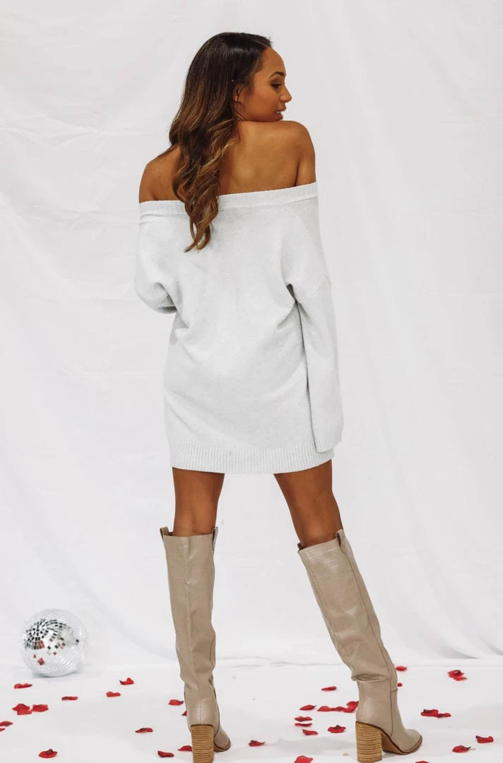 Hazel & Olive Cozy In Cali Sweater - Grey (FINAL SALE) 10 Hazel & Olive Cozy In Cali Sweater - Grey (FINAL SALE)