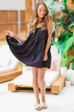 Hazel & Olive Dream State Dress - Black