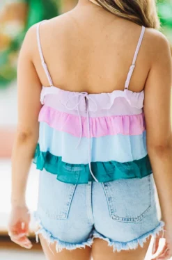 Hazel & Olive NEW ARRIVALS Extra Dose Top - Multi Color