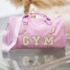 HAZEL & OLIVE Gym Duffle Bag - Purple