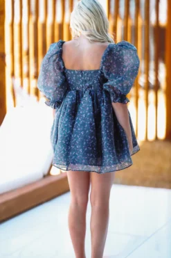 Hazel & Olive Happy Lil' Thang Dress. - Black Floral (FINAL SALE) NEW ARRIVALS