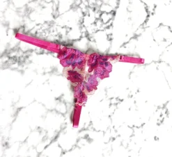 Hazel & Olive Le Fleur Thong - Magenta NEW ARRIVALS