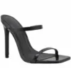 Hazel & Olive NEW ARRIVALS Liv In The City Heels - Black (FINAL SALE)