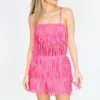 Hazel & Olive Made In Memphis Fringe Top - Hot Pink NEW ARRIVALS 2 Hazel & Olive Made In Memphis Fringe Top - Hot Pink NEW ARRIVALS