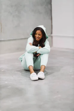 Hazel & Olive NEW ARRIVALS Make Them Jealous Crop Top - Mint (FINAL SALE)