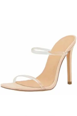 Hazel & Olive NEW ARRIVALS Olivia Heels - Nude