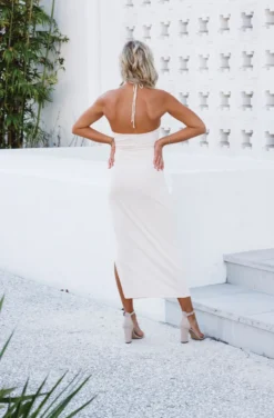 Hazel & Olive PR Stunt Dress - Ivory White (FINAL SALE)