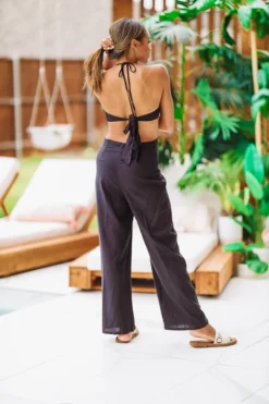 Hazel & Olive Prime Time Jumpsuit - Black
