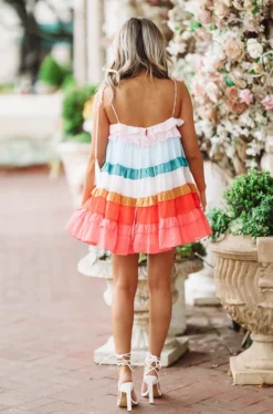 Hazel & Olive Rainbow Daze Sundress - Multi 13 Hazel & Olive Rainbow Daze Sundress - Multi