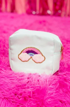 Hazel & Olive Rainbow Patch Bag - Mint Green NEW ARRIVALS