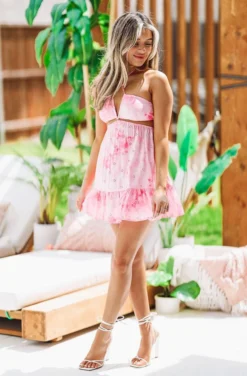 Hazel & Olive NEW ARRIVALS Show Me Love Dress - Pink