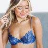 Hazel & Olive NEW ARRIVALS Soirée Bra - Cobalt Blue (FINAL SALE)