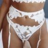 Hazel & Olive Soirée Thong - White (FINAL SALE)
