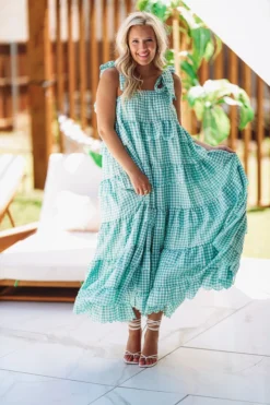 Hazel & Olive Speed Dial Dress - Sage NEW ARRIVALS