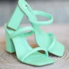 Hazel & Olive Sweet Retreat Strappy Sandals - Mint NEW ARRIVALS 1 Hazel & Olive Sweet Retreat Strappy Sandals - Mint NEW ARRIVALS