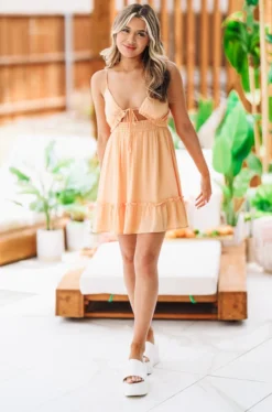 Hazel & Olive Talkin' Tennessee Orange Dress - Tennessee Orange NEW ARRIVALS 8 Hazel & Olive Talkin' Tennessee Orange Dress - Tennessee Orange NEW ARRIVALS