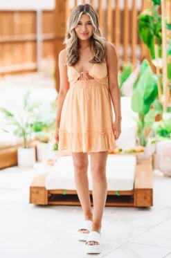 Hazel & Olive Talkin' Tennessee Orange Dress - Tennessee Orange NEW ARRIVALS 7 Hazel & Olive Talkin' Tennessee Orange Dress - Tennessee Orange NEW ARRIVALS