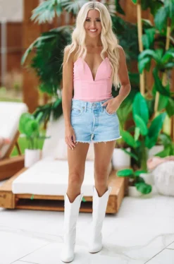 Hazel & Olive Why Don't We Boots - White NEW ARRIVALS