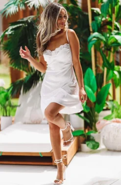 HAZEL & OLIVE You're A Dream Lingerie Dress - Off White 9 HAZEL & OLIVE You're A Dream Lingerie Dress - Off White